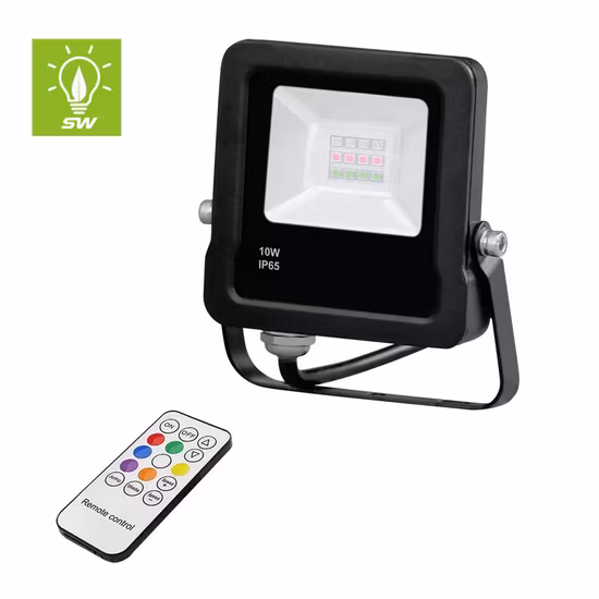 Refletor LED de rua 50W/100W/150W/200W para área externa/quadrada