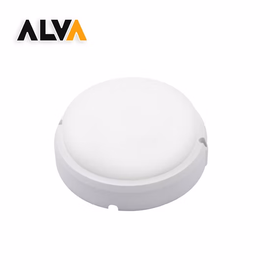 Lâmpada à prova d'água de parede à prova d'água IP54 IP44 à prova d'água para jardim 18 W redonda oval LED antepara
