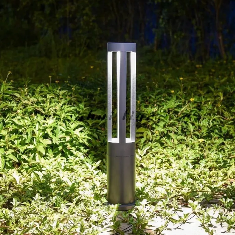 Poste de poste LED COB 6W 7W 10W 12W Luz de jardim para gramado