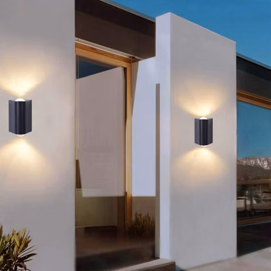 Holofote pequeno ao ar livre LED à prova d'água Pátio Luz de inundação Parede externa Gramado Paisagem Ponto colorido Árvore Luminária