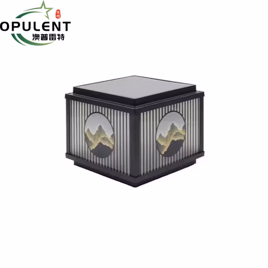 Lâmpadas de parede LED à prova d'água ao ar livre Painel solar Sensor inteligente de alto brilho Luz de jardim LED para varanda de garagem Cerca de pátio de jardim