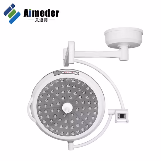 Luminária de teto montada na parede com cúpula dupla LED luz cirúrgica sem sombra preço