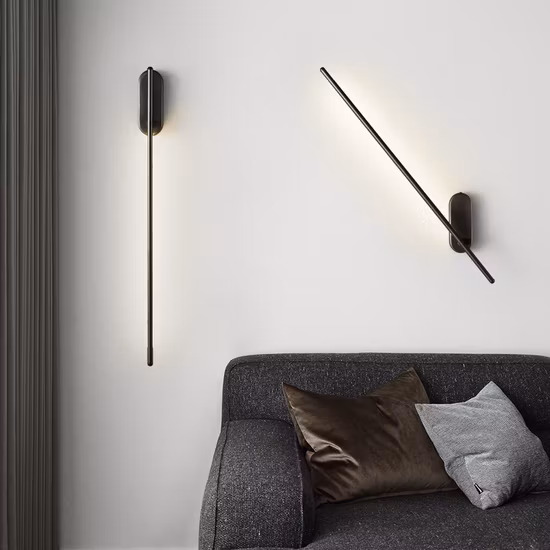 Luminária LED de parede longa luz de parede para quarto sala de estar
