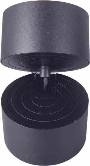 Luminárias de teto antirreflexo Focos LED embutidos na superfície 5W 10W 15W AC90-220V Cilindro Retangular Refletores LED