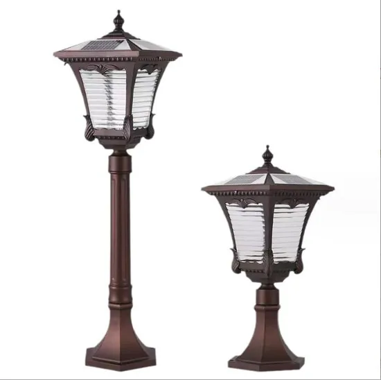 Lâmpada plug-in de aterramento com luz solar IP65 externa à prova d'água LED lâmpada de gramado para paisagem