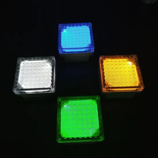 Luzes solares de jardim, luzes solares de solo ao ar livre à prova d'água, luzes solares de tijolos de 97X97X60mm para pavimentadoras, passarela, pátio, deck, iluminação de decoração de gramado